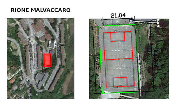 POTENZA, ANCHE I RAGAZZI DI MALVACCARO RIAVRANNO IL CAMPO DA CALCETTO!